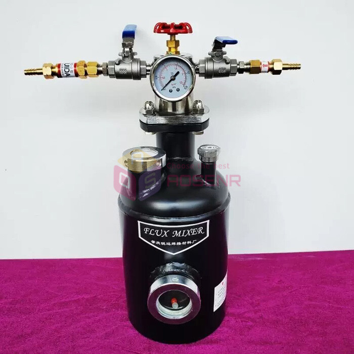 2L Brazing Flux Generator Acetylene Propane Gas Flux Brazing Tank Adjustable