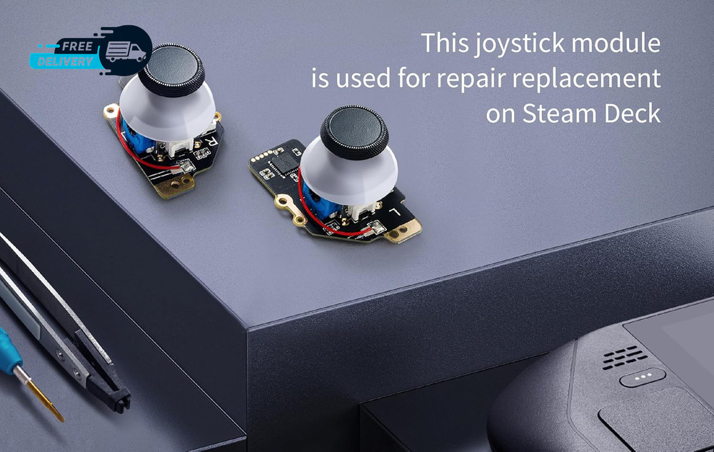 Analog Joystick for Steam Deck LCD (Type A&B) Hall Effect Drift Electromagnetic