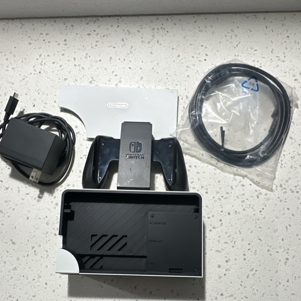 Nintendo Switch OLED DockBundle withAC Adapter,HDMICable, Joy-Con Grip notested