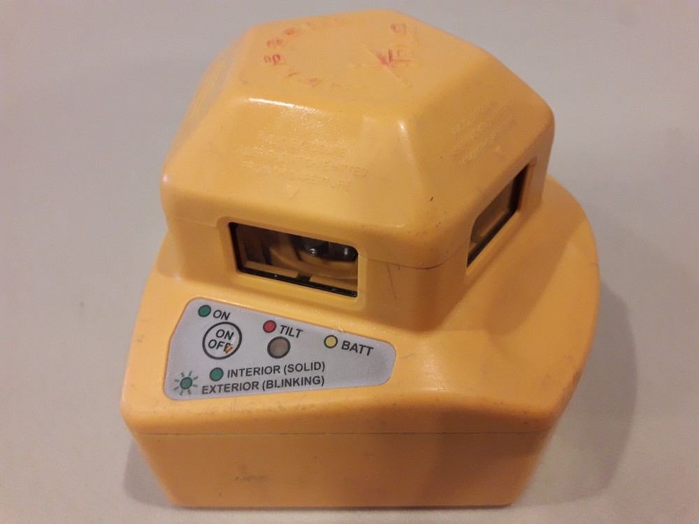 Pacific Laser Systems PLS 360 - Radial/Rotary Laser level Tool & Bracket