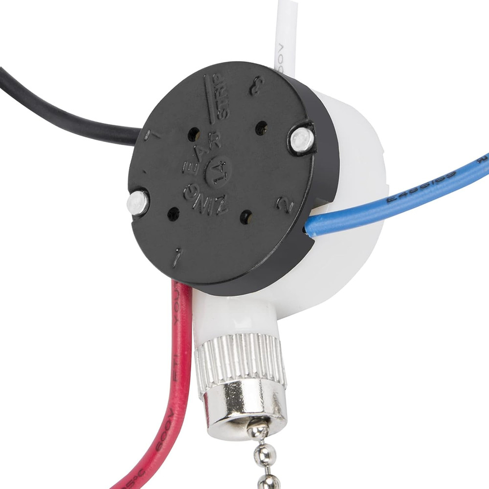 Ceiling Fan Switch 3 Speed 4 Wire Replace Accessories,Compatible with Hunter Fan