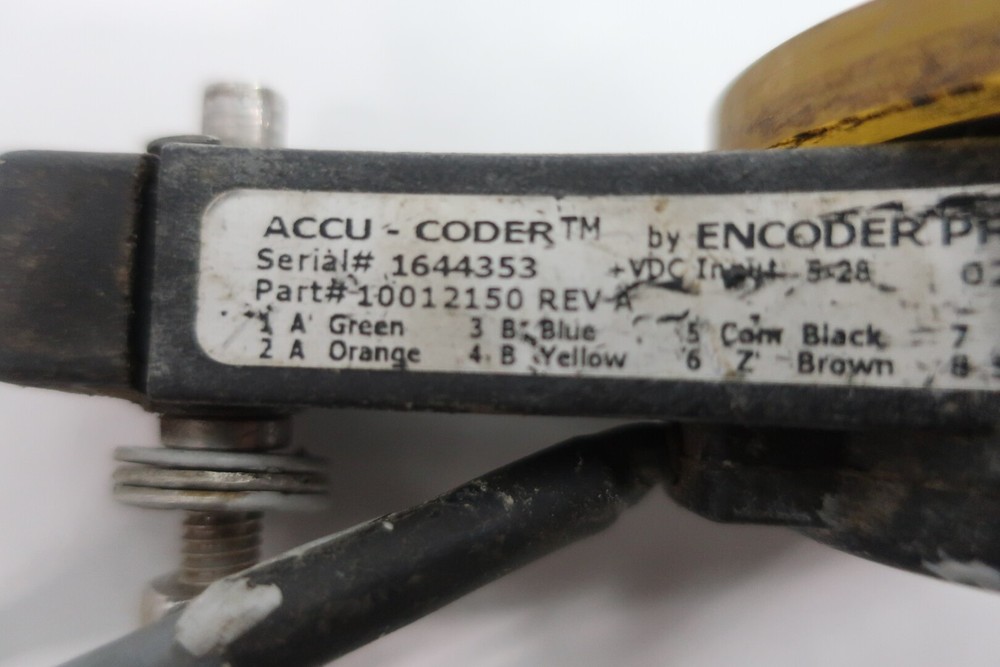 Encoder Products 10012150 Accu-coder Measuring Wheel Encoder 5-28v-dc