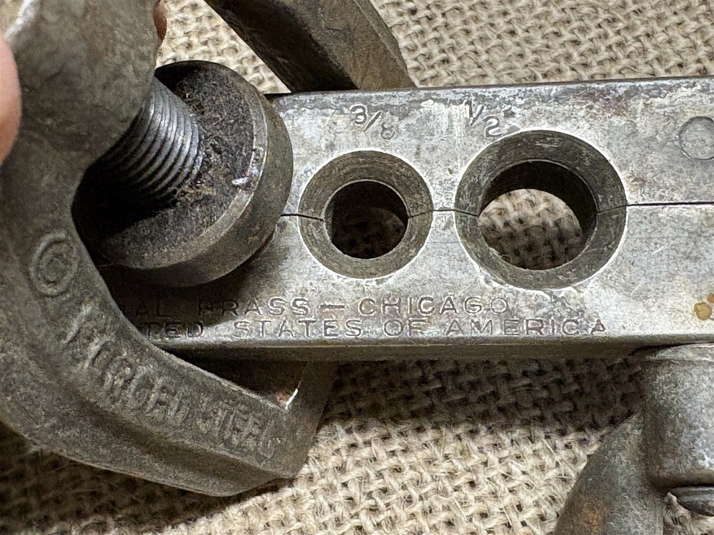 vintage flaring tool, Imperial Brass