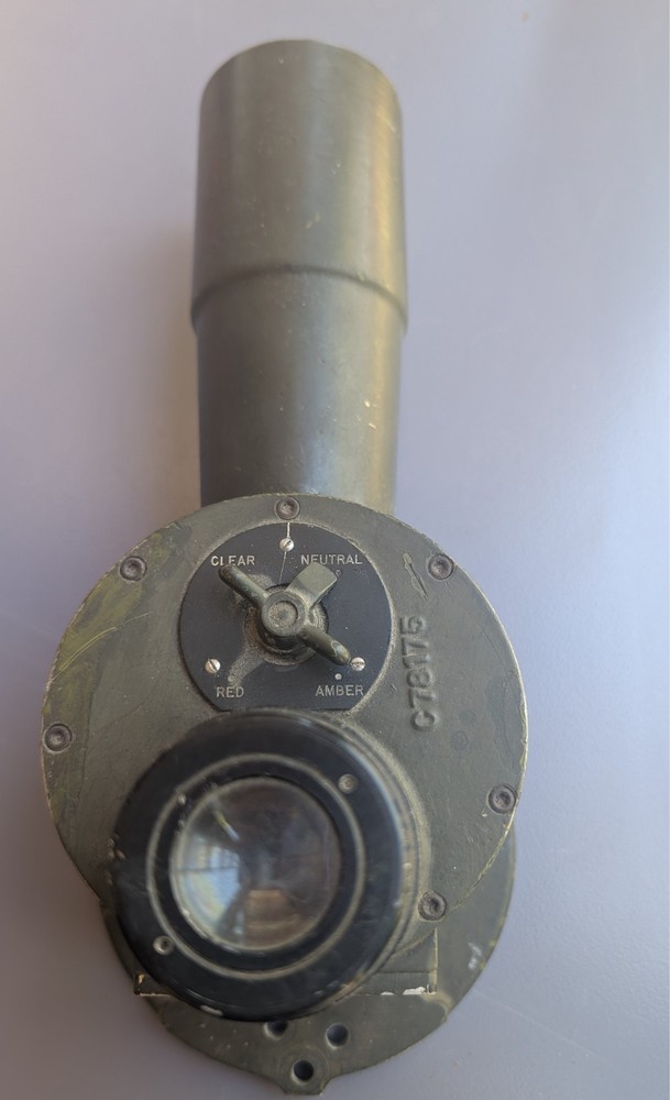 WWII M17 Telescope Elbow M.L. Co. Artillery Sight Working Filter Needs Cleaning