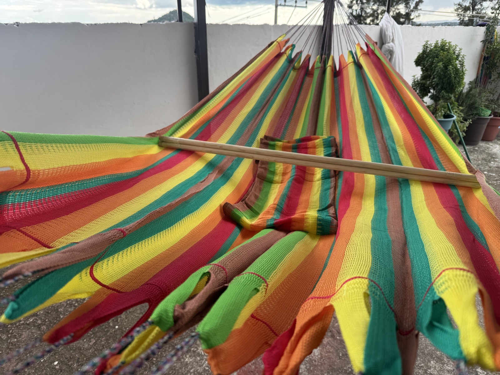 New Real ATLIXCO Mexican Hammocks Maca Hand Made 2 People Weight Up Too 550lb
