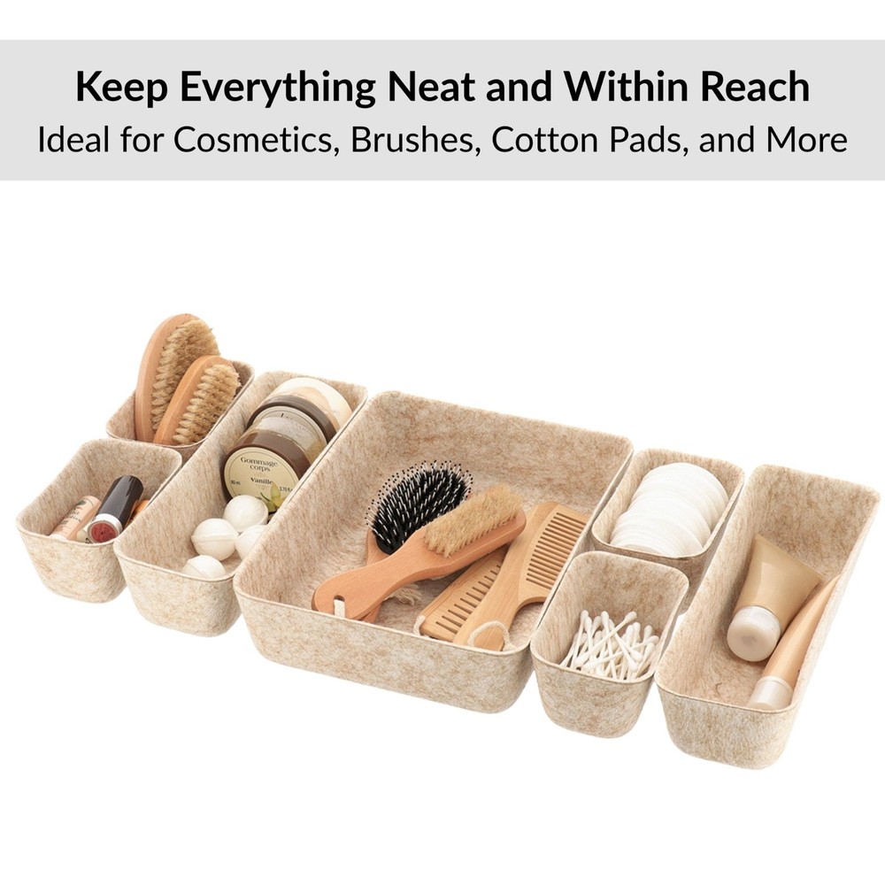 7-Piece Drawer Organizer Set