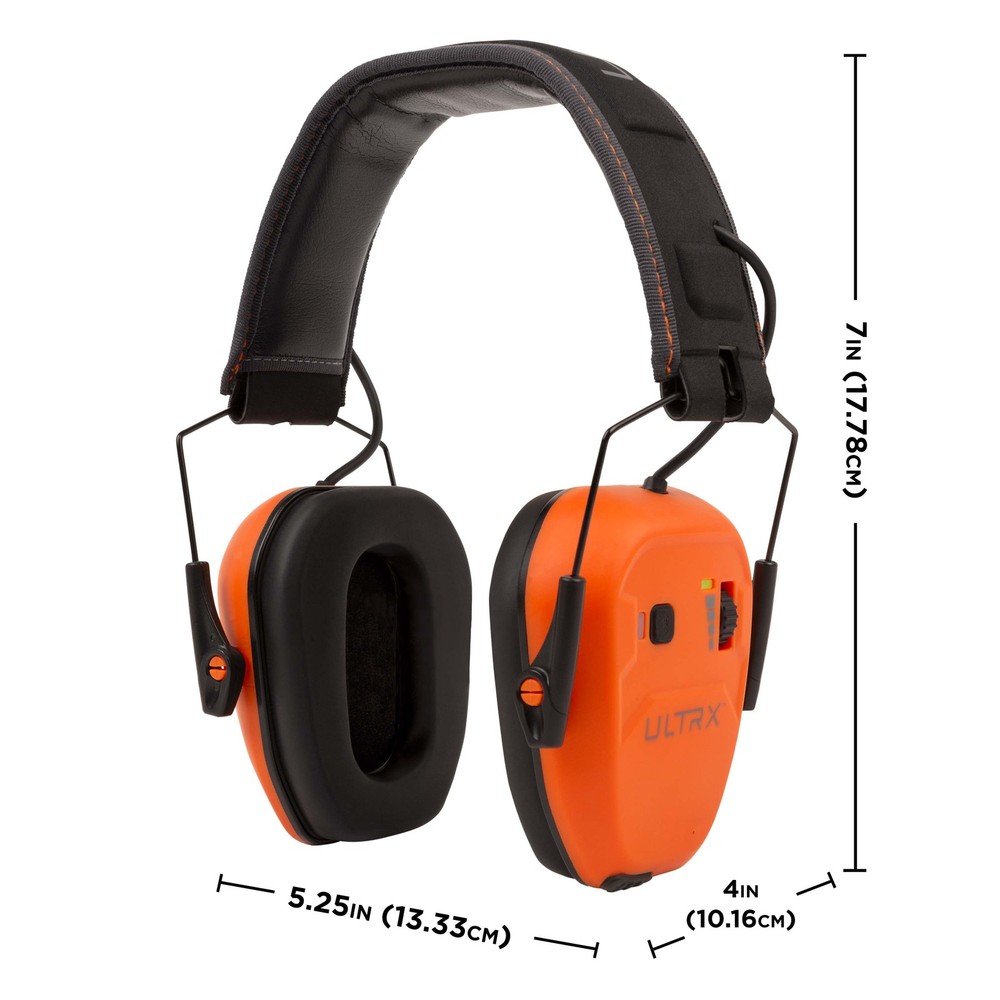 ULTRX™ Bionic Bluetooth® Passive Earmuff, Brave Orange