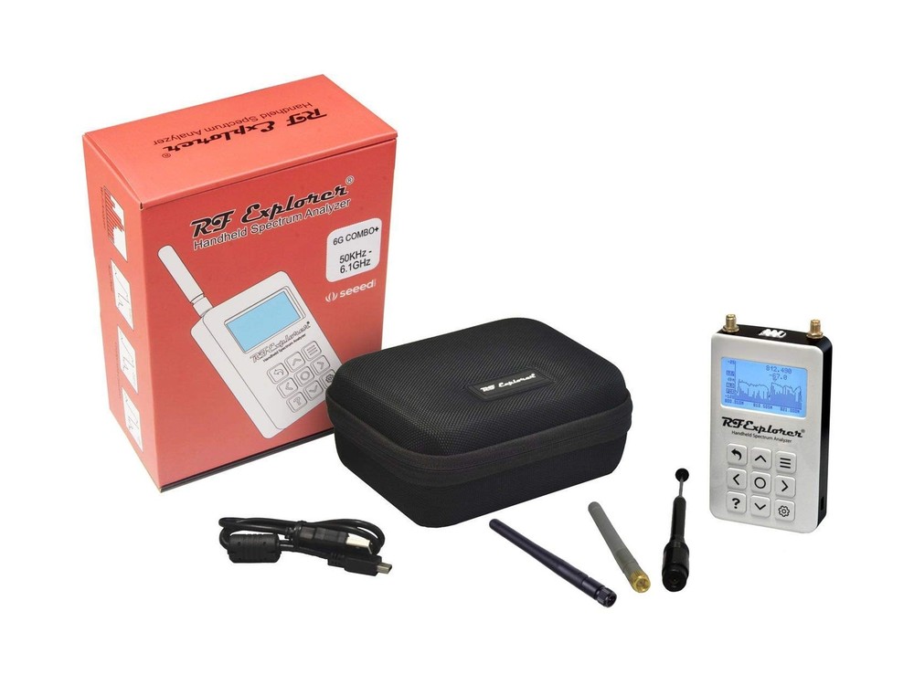 RF Explorer Digital Handheld Spectrum Analyzer 6G Combo PLUS - Slim 6G Combo+