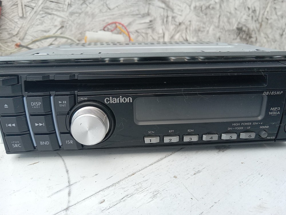 CLARION DB185MP CAR STEREO Head Unit Old School
