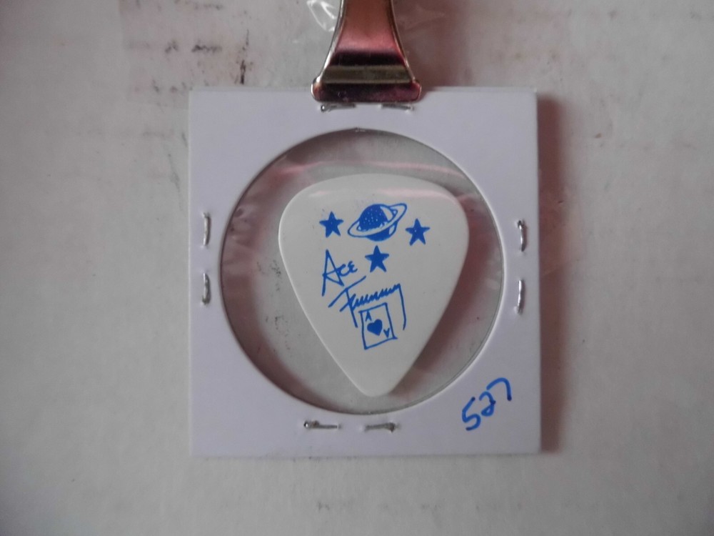 KISS "ACE FRAHLEY"~FAREWELL TOUR GUITAR PICK~7/13/00 (6/14)