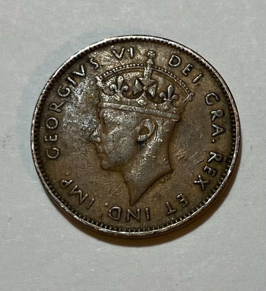 1943 Newfoundland Small One Cent Penny
