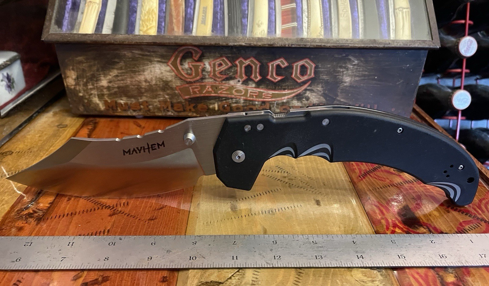 Cold Steel Mayhem Atlas Lock Cleaver Knife