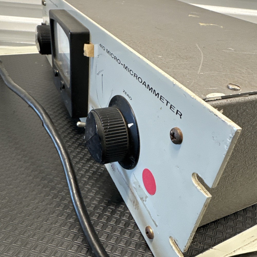 Keithley Instruments Model 410 Full Scale Micro-Microammeter Tested and Working.