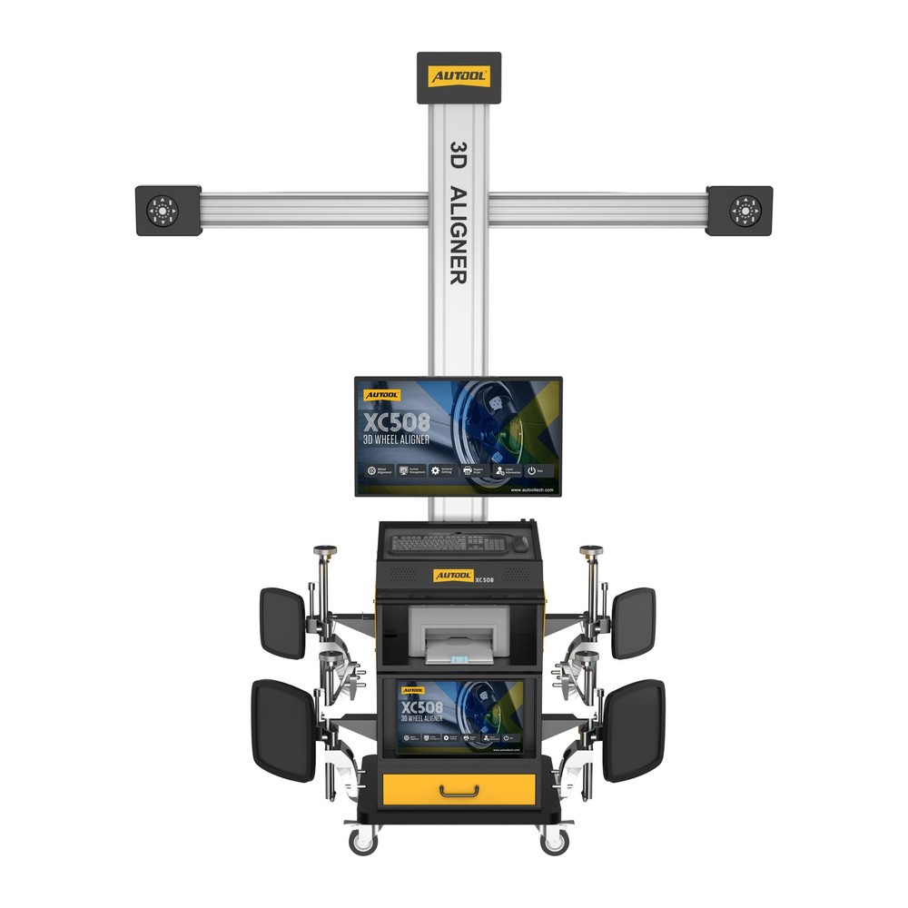 AUTOOL XC508 3D Wheel Alignment Machine Fully Automatic Tire Aligner System 110V