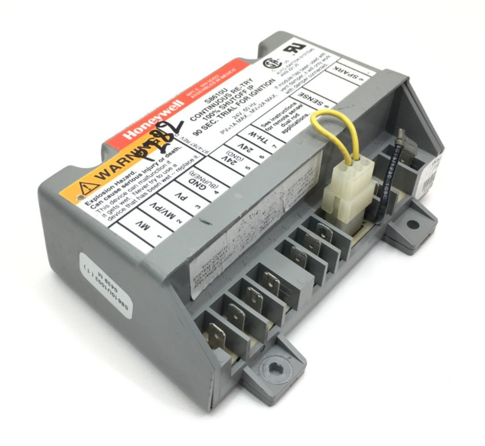 Honeywell S8610U1003 Ignition Control Module S8610U used  #P282