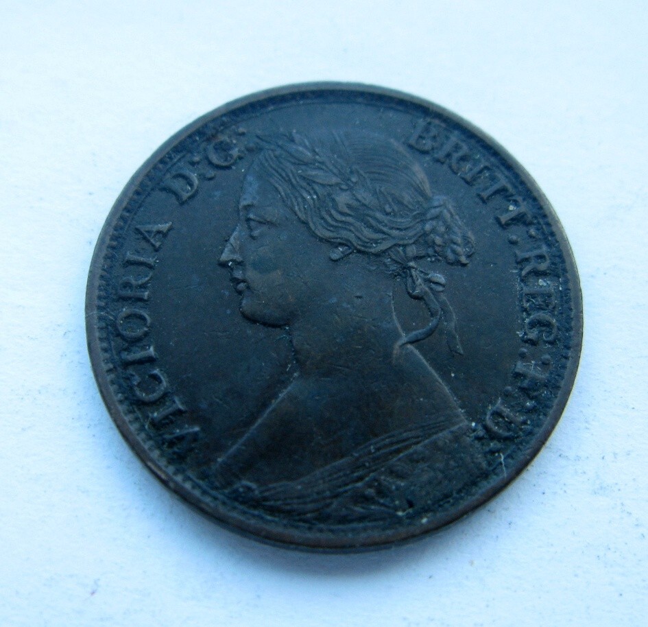 1864 Nova Scotia Half Cent - NICE