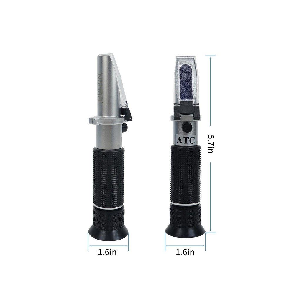 0-80% Brix Meter Refractometer, Refractometer Honey,Portable Refractometer, R...