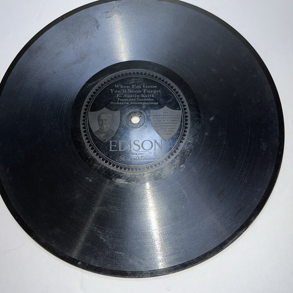 Edison Victrola Record E.Austin Keith