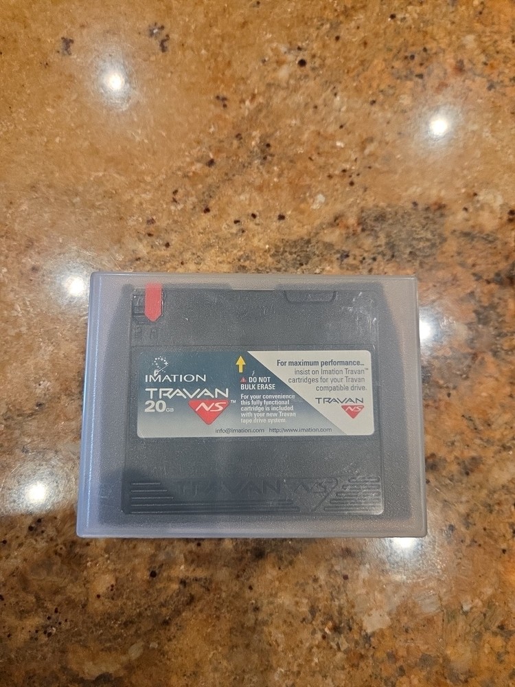 Imation Travan 20GB Data Tape TR-5 Network Series - Vintage
