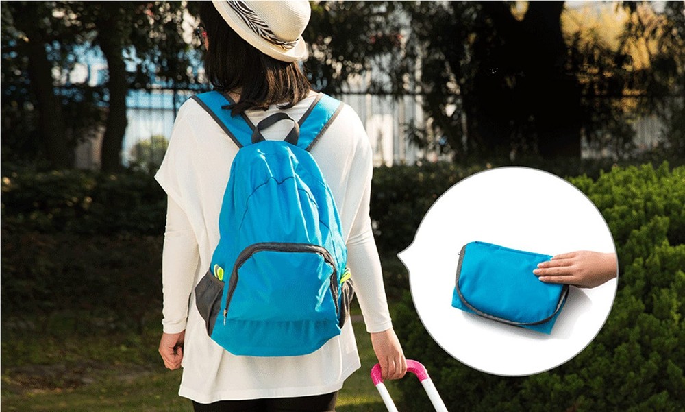 Backpack Packable Foldable Ultra Lightweight Water Resistant Durable Camping ...