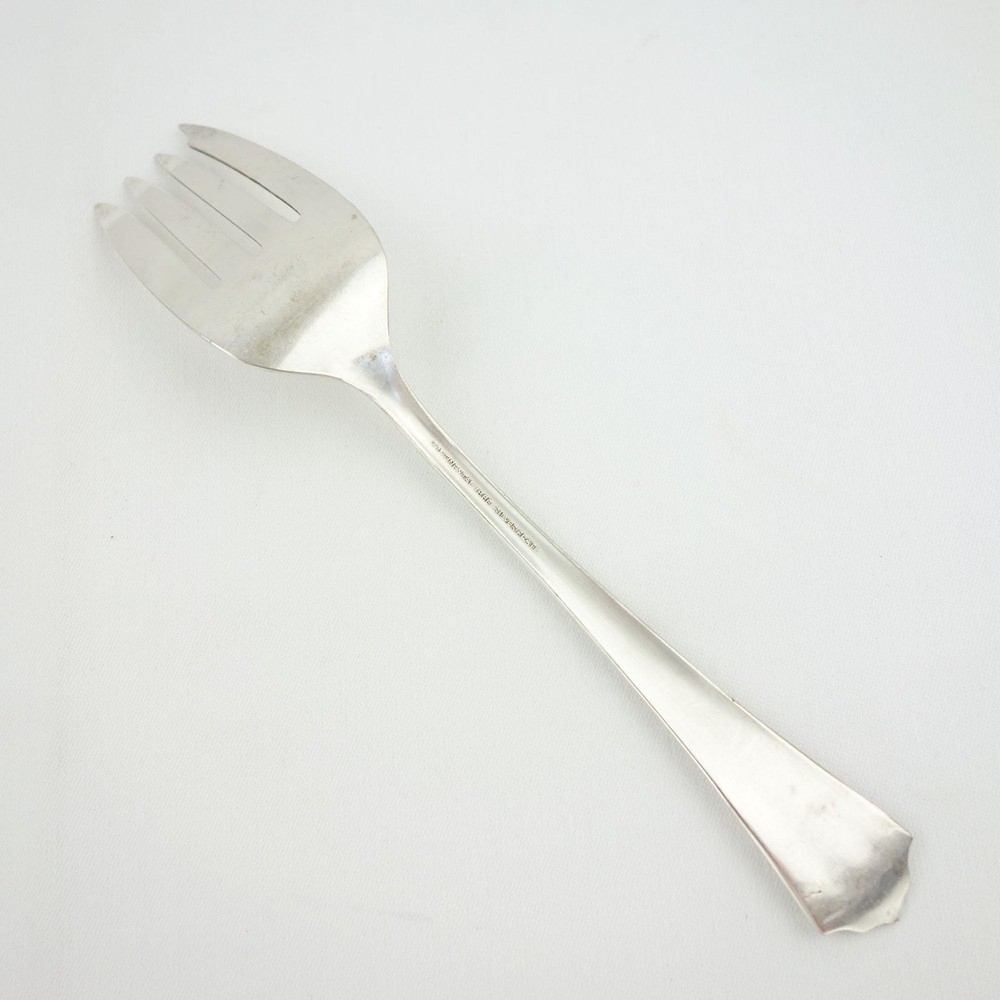 Continental Silverplate Three Cold Meat Serving Fork