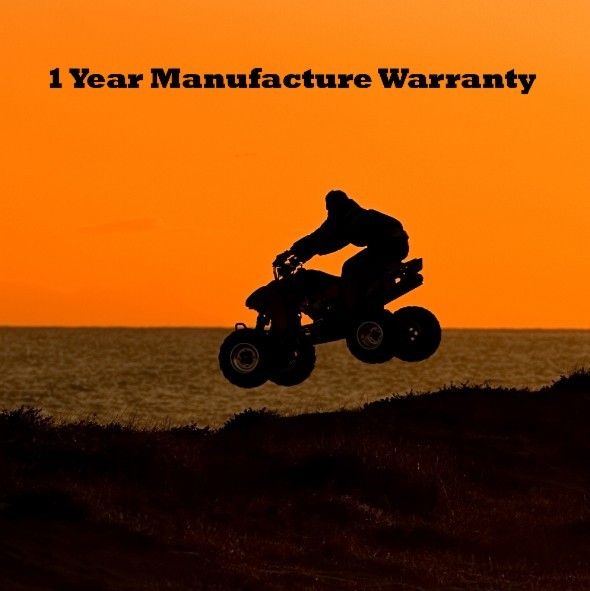 Caiman Rugged Front Shocks for Suzuki King Quad 700 750 2005-2018, Left & Right