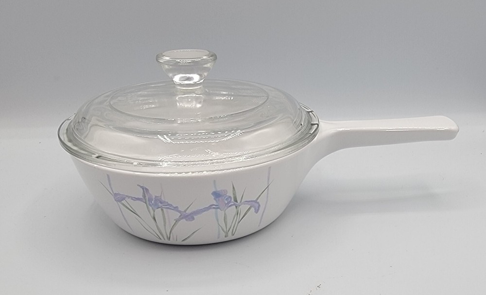 Corning Ware Shadow Iris 0.5 L Pot With Lid. EC