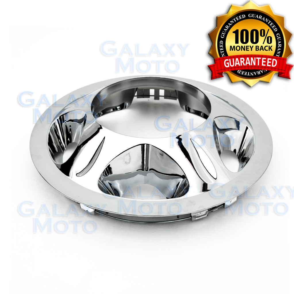 08-10 GMC Sierra 3500 DUALLY ONLY Chrome Wheel Simulator Liner+Center Caps Cover