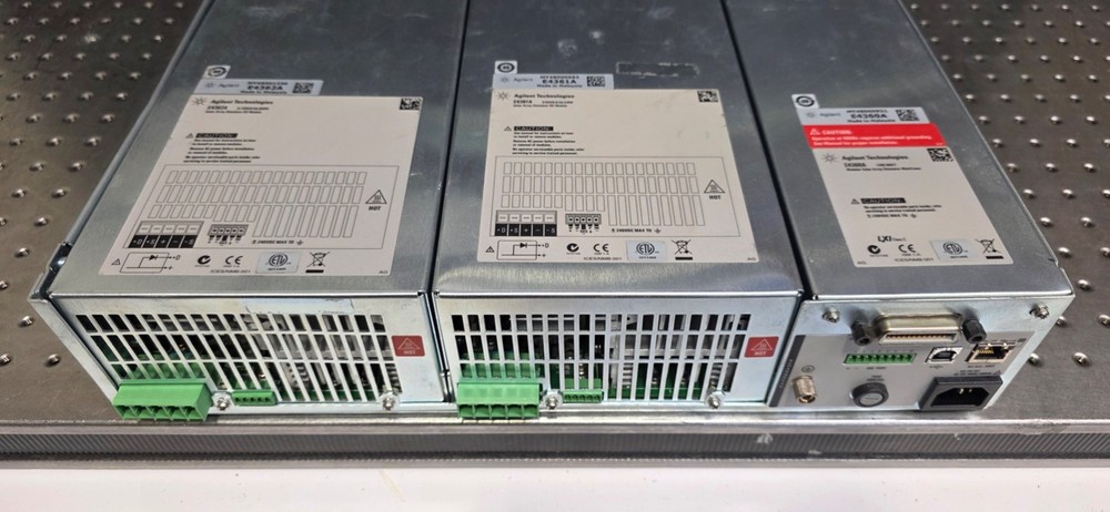 Agilent E4360A Modular Solar Array Simulator (2) Modules (1) E4361A (1) E4362A