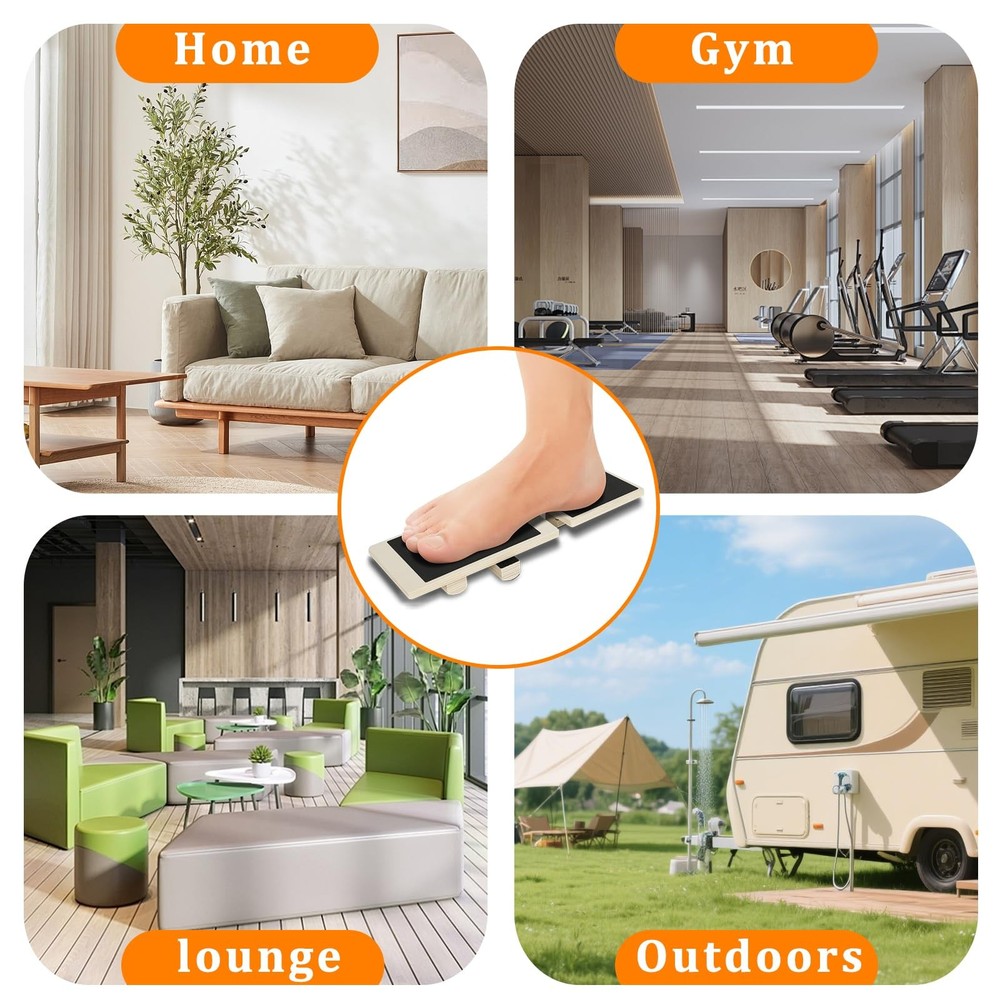 Adjustable Balance Board for Ankle & Foot Strength Single-Leg Stability Trainer