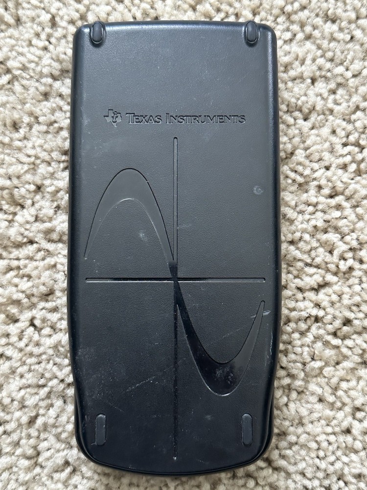 Texas Instruments TI-83 Plus Graphing Calculator Tested Works Missing Batt Cover
