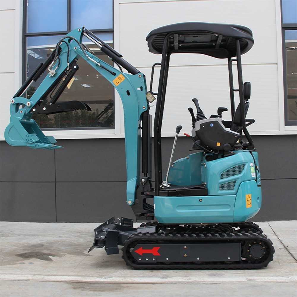 2.5Ton Mini Excavator Side Swing Digger with Kubota D902 Engine Extendable Track
