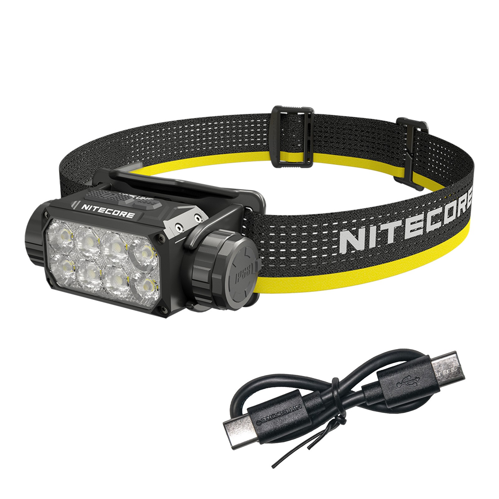 Nitecore HC75 UHE 3000 Lumen USB-C Rechargeable Zoomable Work Headlamp