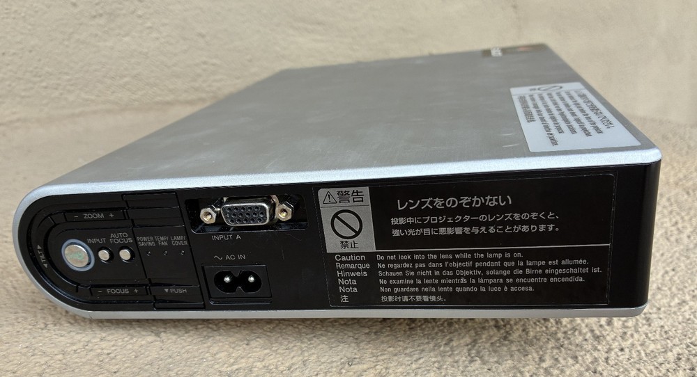 Sony VPL-CX20A 3LCD Data Projector with Case and Accessories