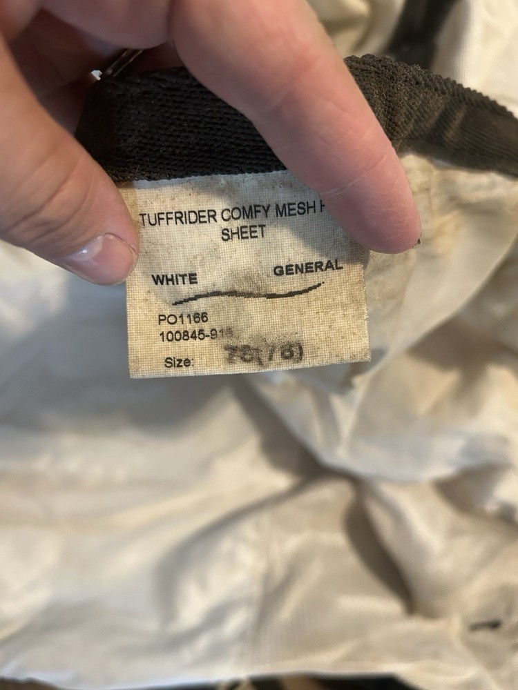 TUFFRIDER COMFY MESH FLY SHEET