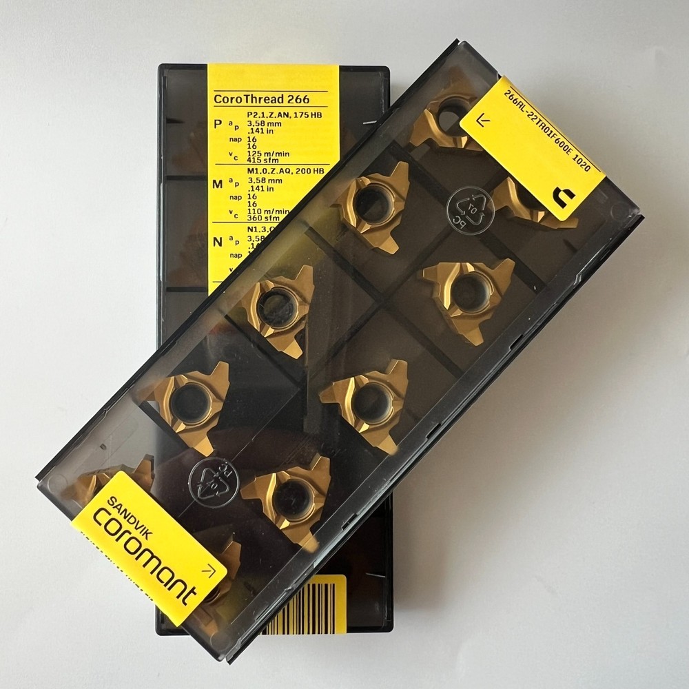 Sandvik 1Pcs/BOX 266RL-22TR01F600E 1020