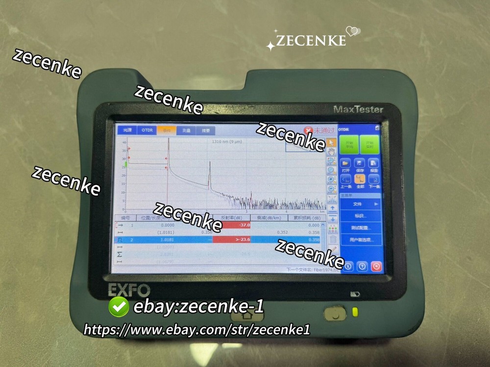 EXFO MAX-730B Optical Time Domain Reflectometer (OTDR)