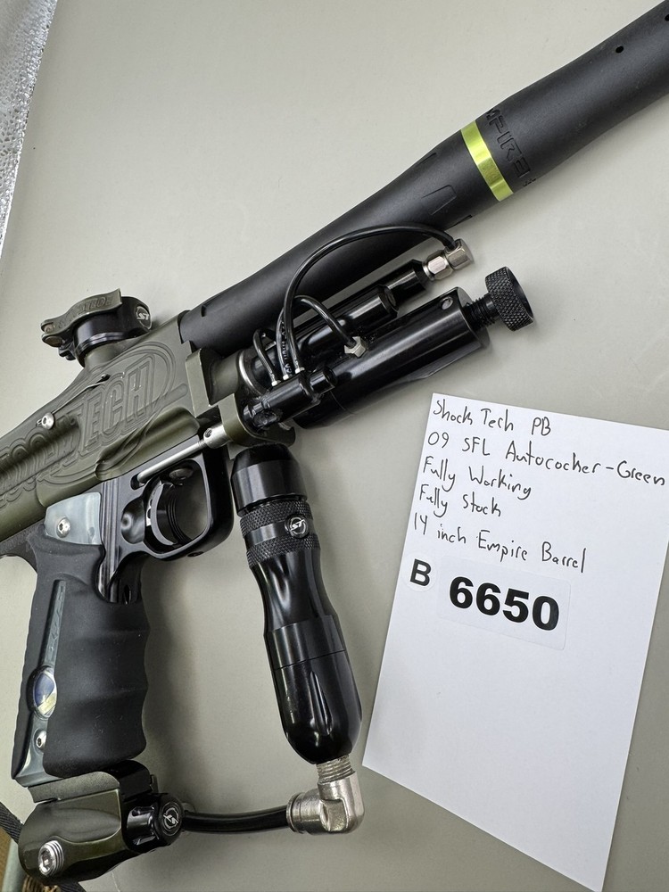 Shock Tech PB 09 SFL Autococker Green
