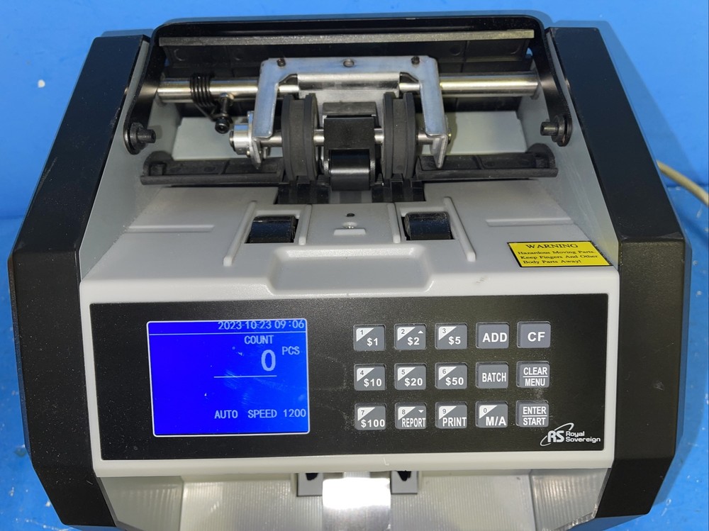 Royal Sovereign Front-Loading Bill Counter RBC-ED250