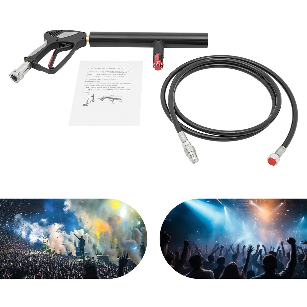 Co2 Cannon CO2 handheld Effect DJ Effect Machine CO2 Cannon Gun for Party Using