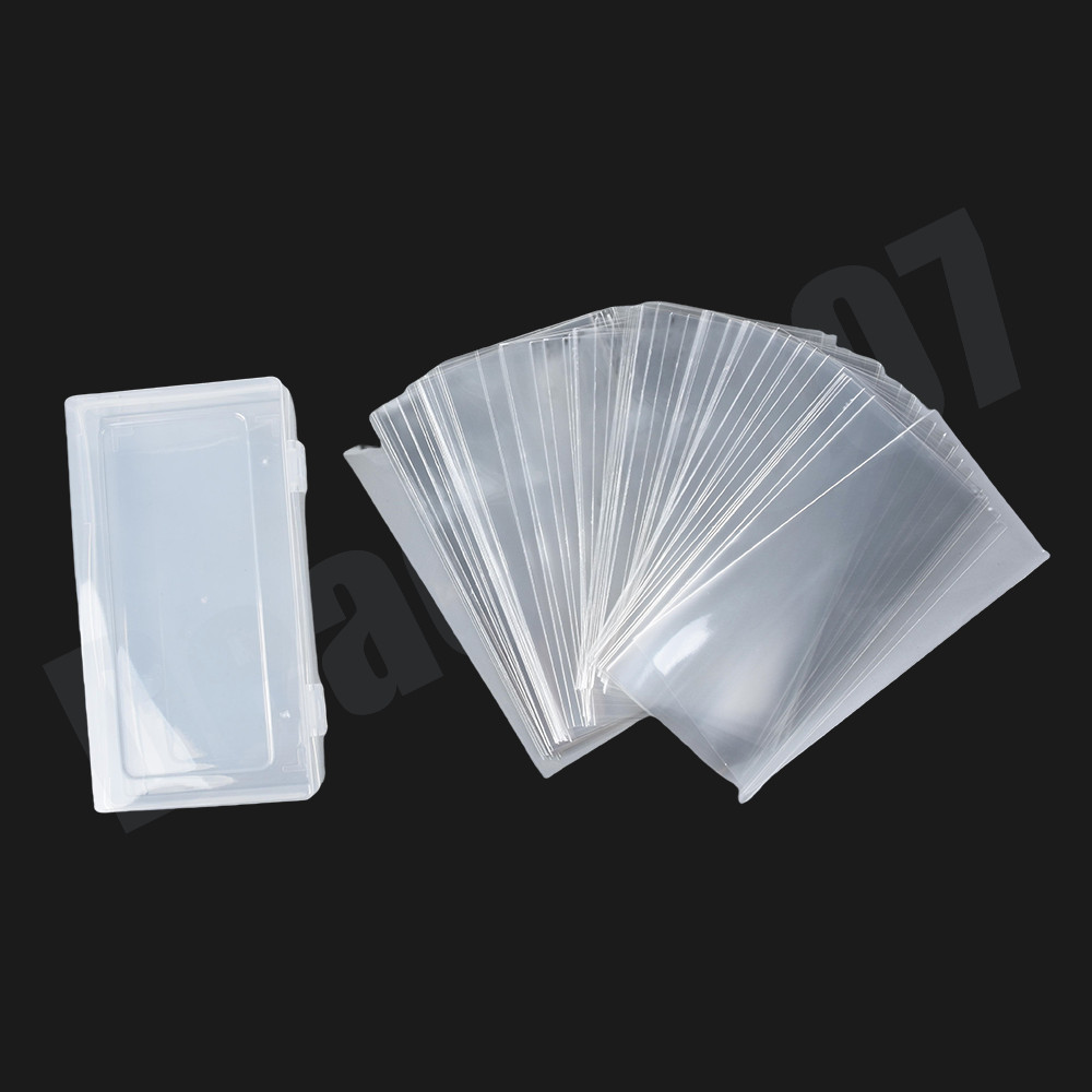 Dollar Paper Bill Money Holders Protector 100Pack Currency Sleeves with Case