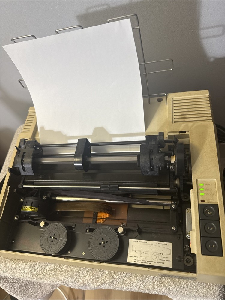 Star Micronics Japan Gemini 10X Dot Matrix Printer w/ Original Box
