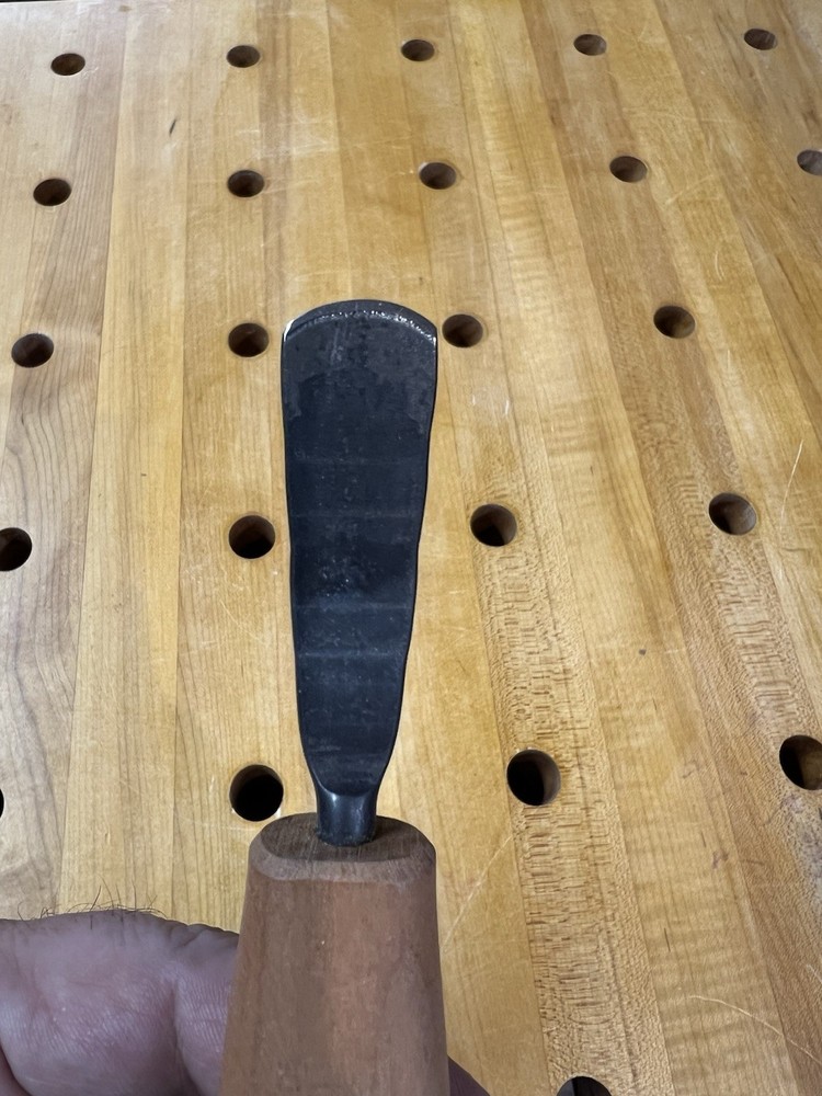 North Bay Forge Straight Fishtail Bullnose Chisel