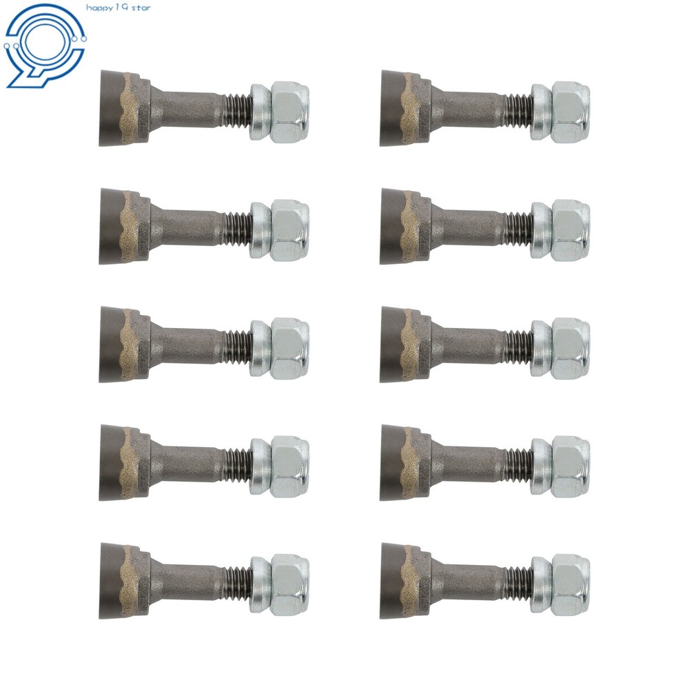 Stump Grinder Teeth Compatible 500 Replace For Stump Removal 10pcs 11/16"