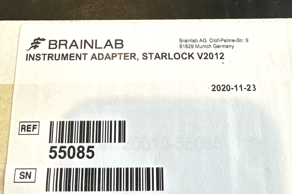 BrainLab Starlock Instrument Adapter 55085 *NEW SEALED*