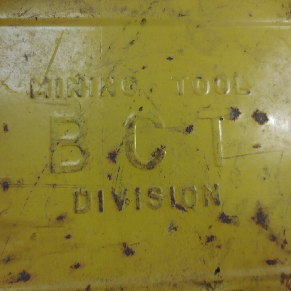 BCT Mining Tool Division Steel Ammo Box style Storage Box #SP