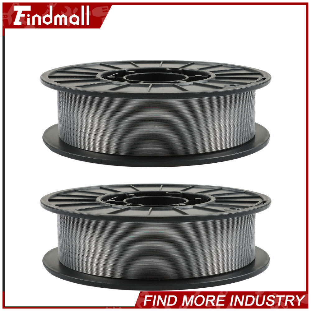 Findmall 2 × E71T-GS .035" 20Lbs - Gasless Flux Core Mild Steel MIG Welding Wire