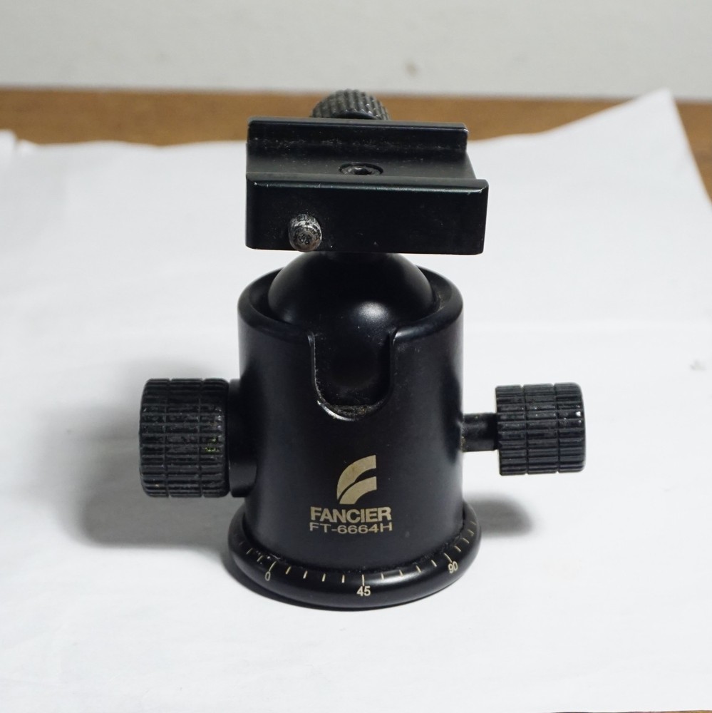 Fancier ~ FT-6664H Ball Head. NO Quick Release Plate
