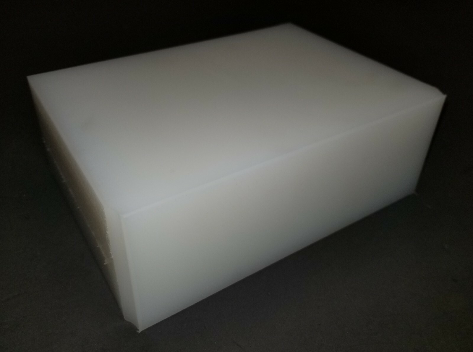 (QTY 6) UHMW Polyethylene Plastic 2-1/2'' x 5'' x 7'' (oversized) FREE SHIPPING