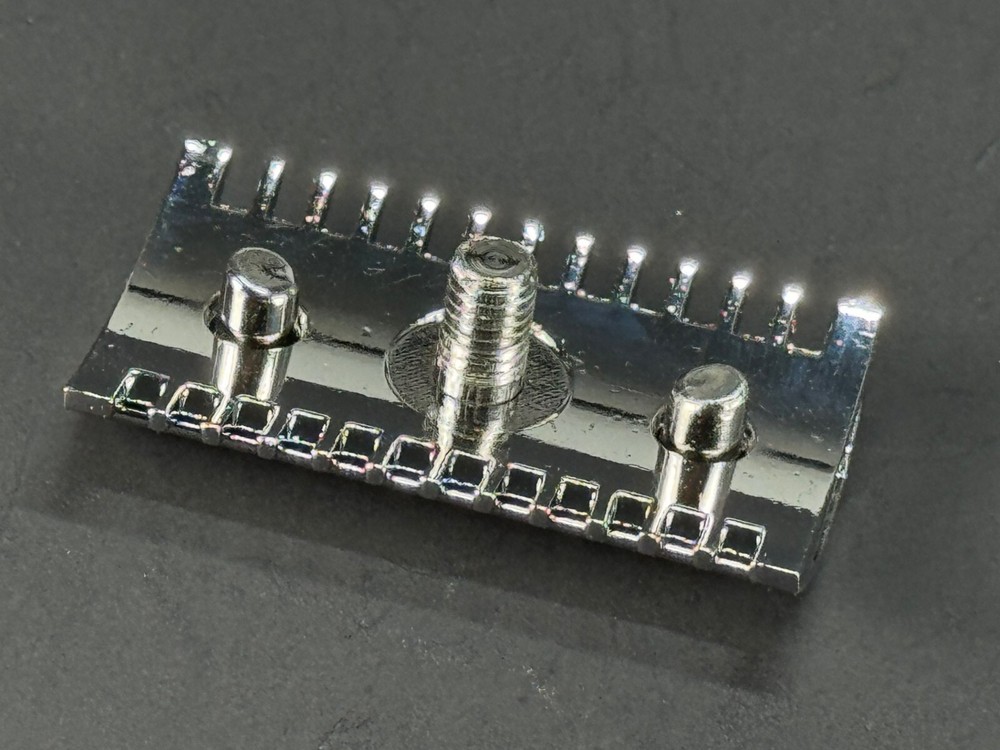 Replacement Double-Sided Safety Razor Head Open Comb